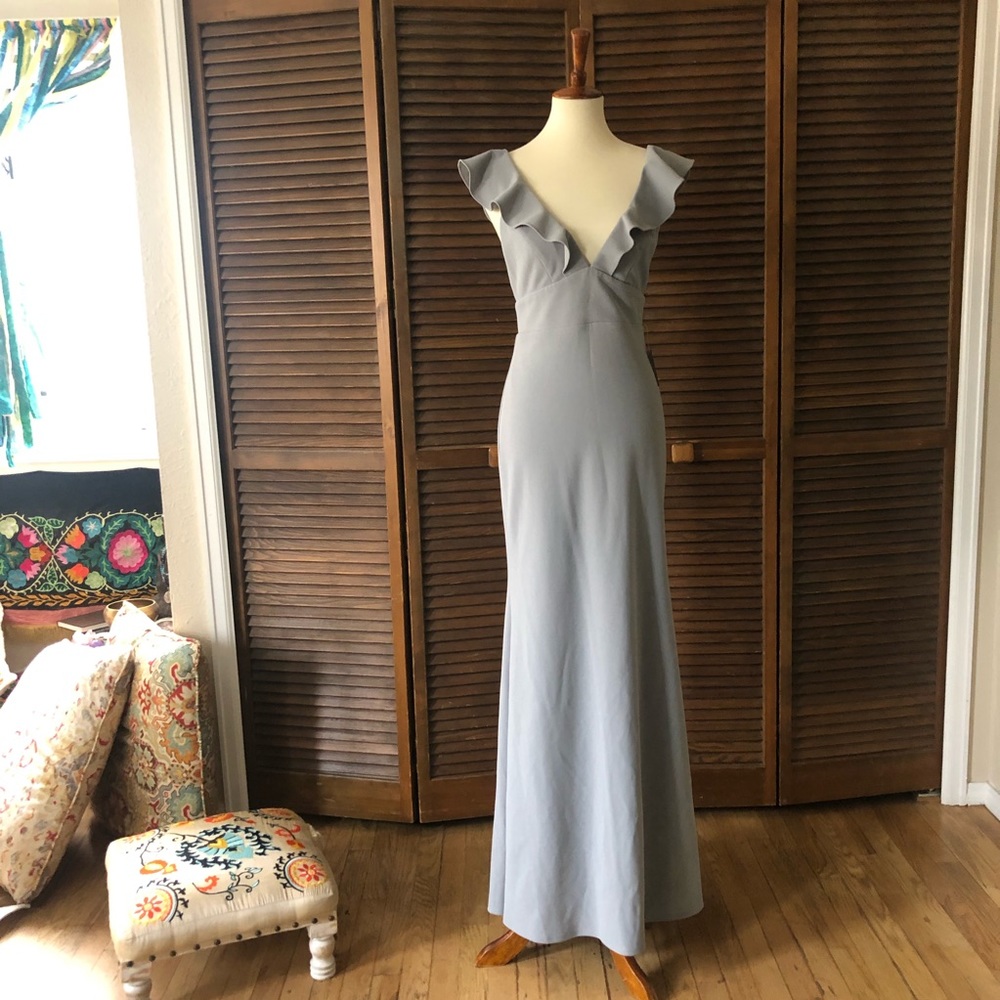 Formal Gray Maxi Dress by Lulu’s